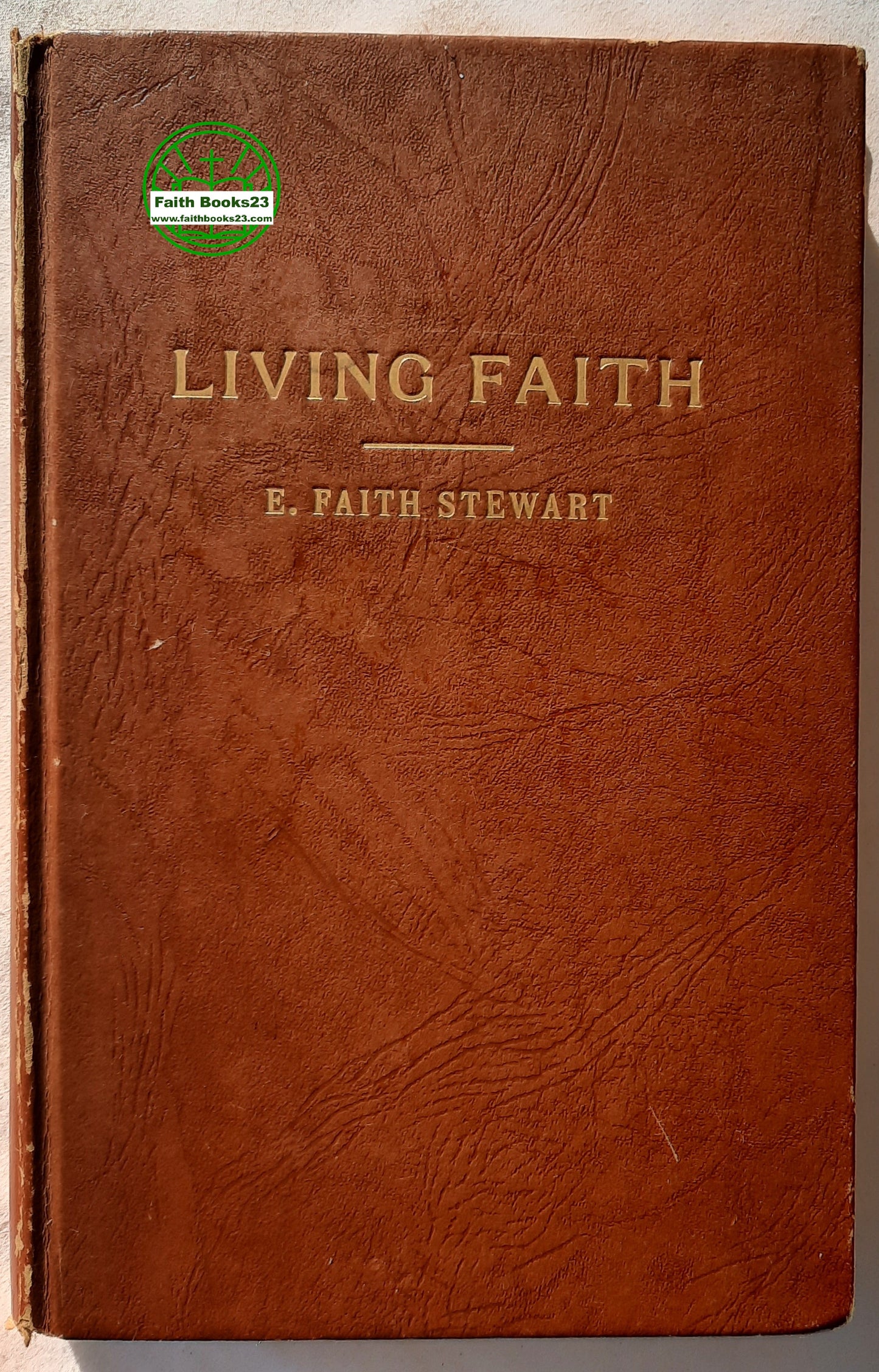 Living Faith Makes God Real von E. Faith Stewart (Sehr gut, 196?, Gebundene Ausgabe, 171 Seiten, Country Print Shop Erstausgabe)