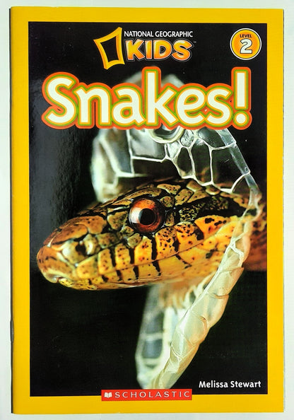 National Geographic Kids: Snakes! by Melissa Stewart (New, 2009, Pbk, 32 pages, Scholastic)