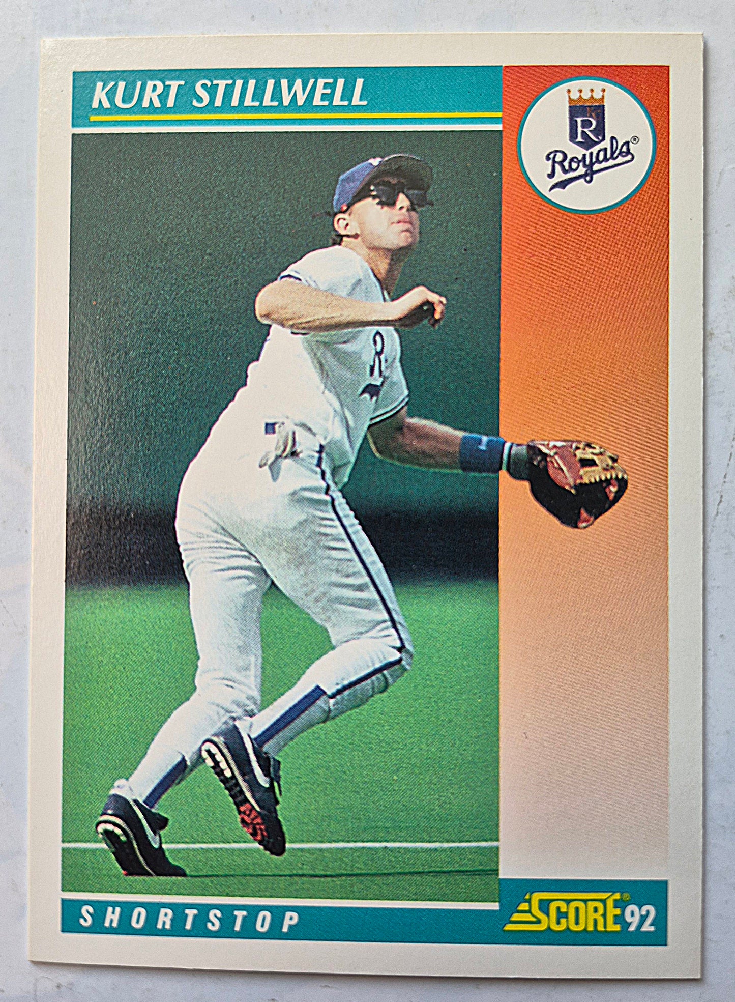 Stillwell Kurt Kansas City Royals Shortstop #236 Score '92 Baseball Card