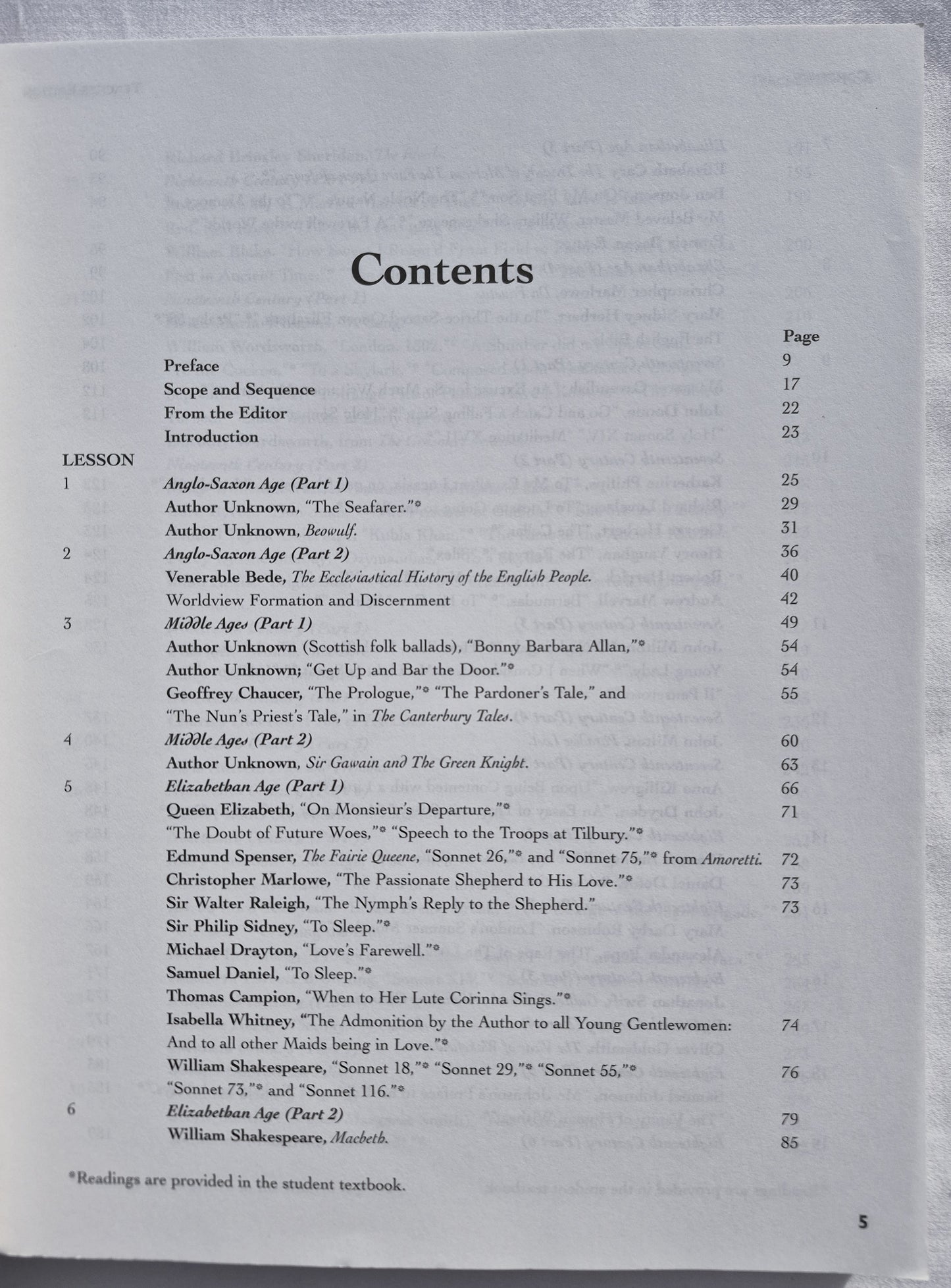 British Literature Teacher Edition with DVD by James Stobaugh (High School, NEW, 2005, Pbk, 360 pages, Broadman & Holman)