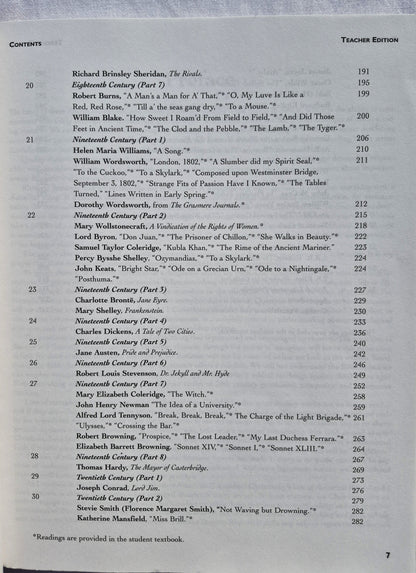 British Literature Teacher Edition with DVD by James Stobaugh (High School, NEW, 2005, Pbk, 360 pages, Broadman & Holman)