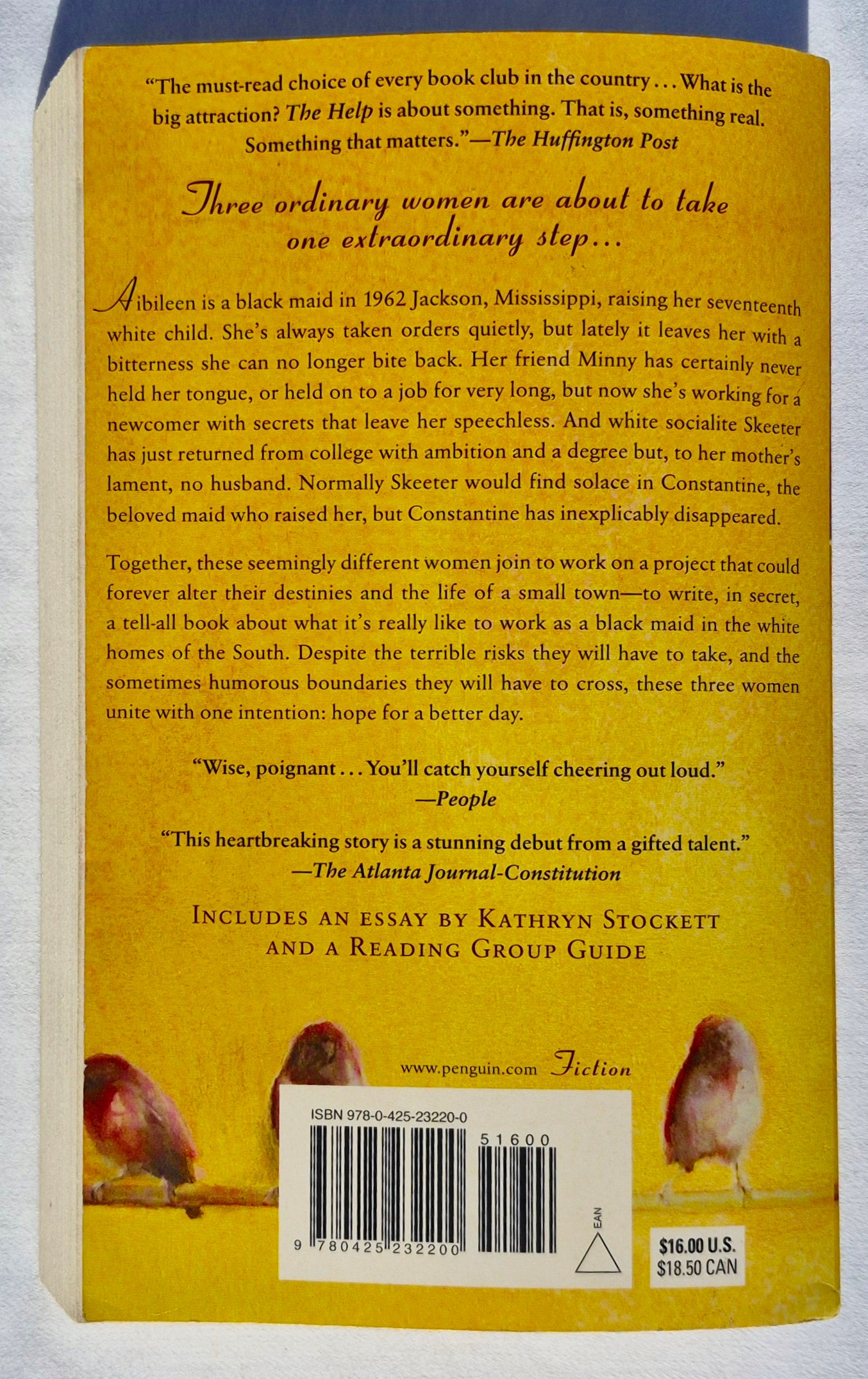 The Help von Kathryn Stockett (Sehr gut, 2009, Taschenbuch, 534 Seiten, Penguin Fiction)