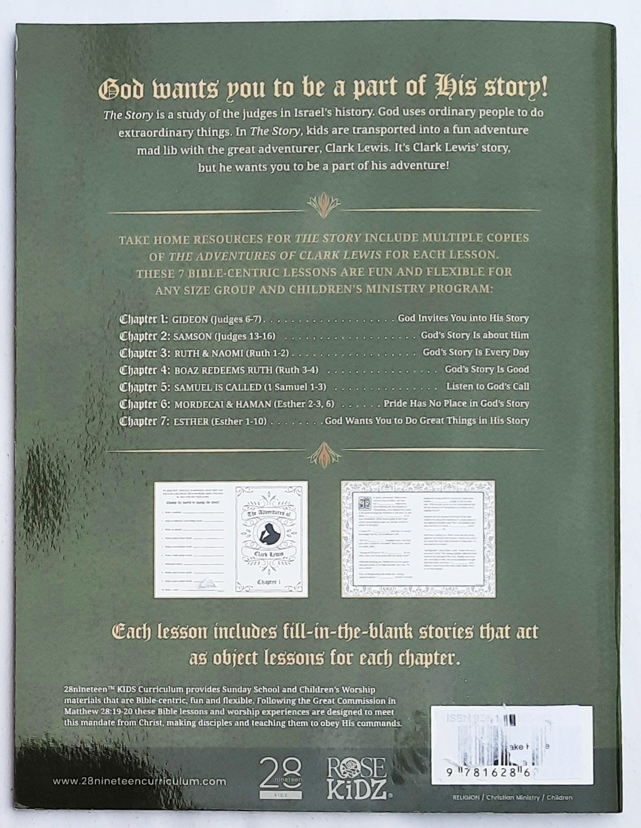 The Story Take Home Resources [Eine Studie über das Buch der Richter] von 2819Kids (Neu, TB)