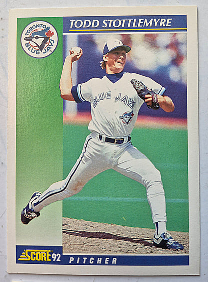 Bewertung '92 Bob Scanlan Pitcher Chicago Cubs #285 Baseballkarte Fast Neuwertig