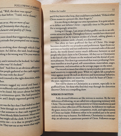 Following Christ: Experiencing Life the Way It Was Meant to Be by Joseph M. Stowell (Very good, 1996, PBK, 227 pages, Zondervan)