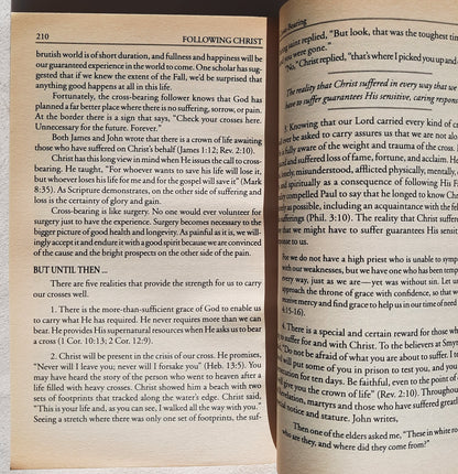 Following Christ: Experiencing Life the Way It Was Meant to Be by Joseph M. Stowell (Very good, 1996, PBK, 227 pages, Zondervan)