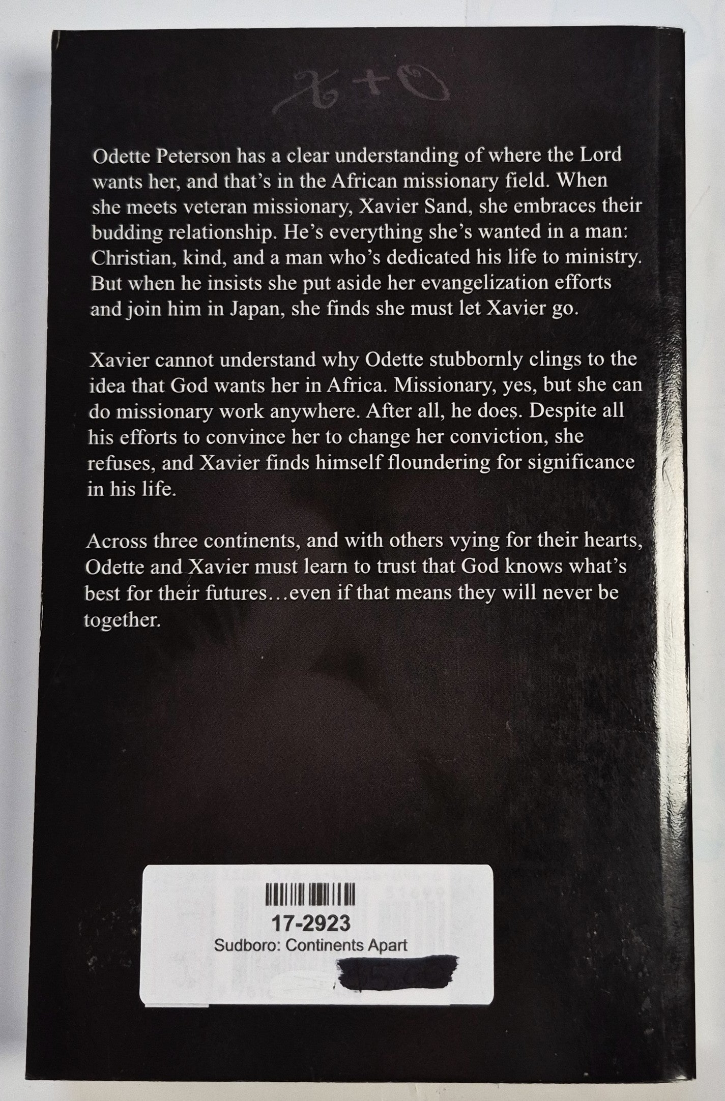 Continents Apart by Dana Sudboro (New, Pbk, 2010, White Rose, 347 pages, Limited Availability)