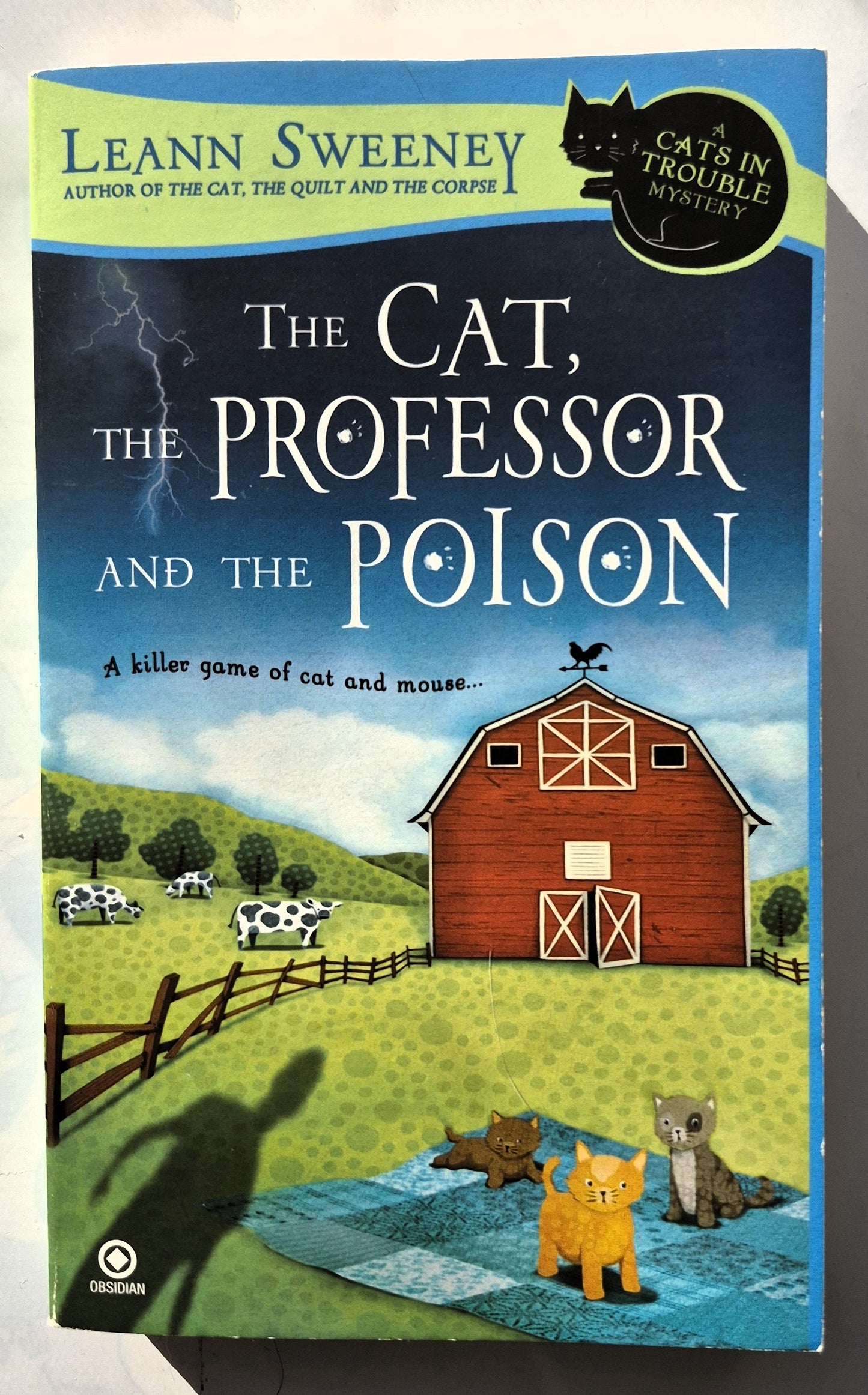 The Cat, the Professor, and the Poison von Leann Sweeney (Cats in Trouble Mystery #2, Sehr gut, 2010, Pbk, 275 Seiten, Penguin)