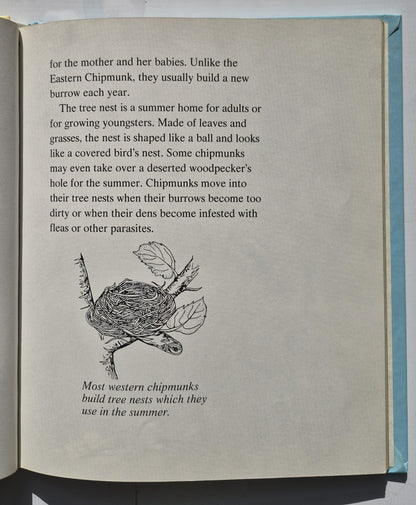 Getting to Know Nature's Children: Chipmunks/Beavers by Merebeth Switzer; Elin Kelsey (Very good, 1984, HC, 96 pages, Grolier Enterprises, Inc.)