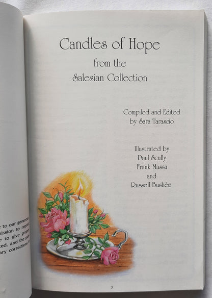 Candles of Hope from the Salesian Collection edited by Sara Tarascio (Very good, 1991, Pbk, 128 pages, Salesian Inspirational Books)