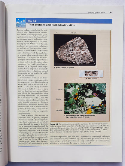 Earth: An Introduction to Physical Geology 6th Ed. by Edward Tarbuck; Frederick Lutgens (Good, 1999, Pbk, 638 pages, Prentice Hall)