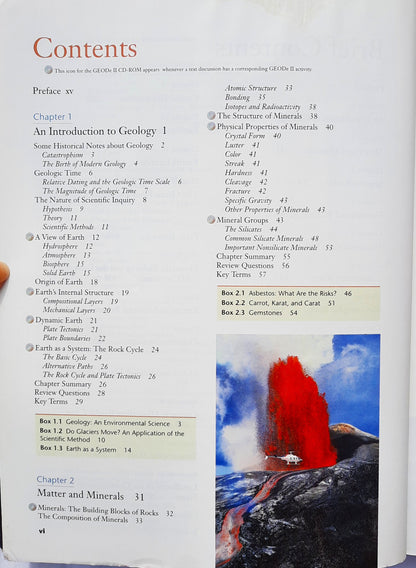Earth: An Introduction to Physical Geology 6th Ed. by Edward Tarbuck; Frederick Lutgens (Good, 1999, Pbk, 638 pages, Prentice Hall)