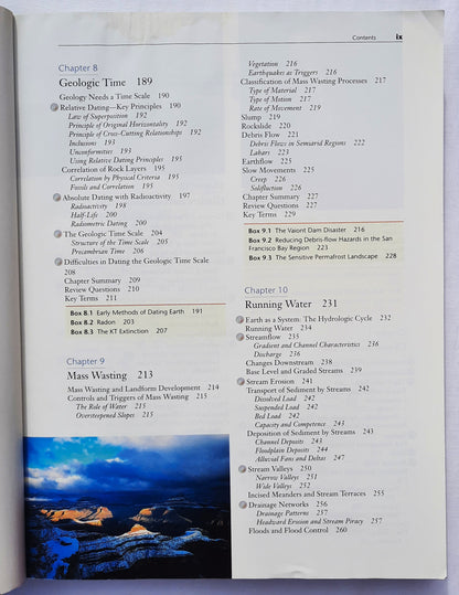 Earth: An Introduction to Physical Geology 6th Ed. by Edward Tarbuck; Frederick Lutgens (Good, 1999, Pbk, 638 pages, Prentice Hall)