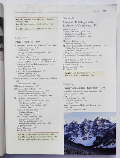 Earth: An Introduction to Physical Geology 6th Ed. by Edward Tarbuck; Frederick Lutgens (Good, 1999, Pbk, 638 pages, Prentice Hall)