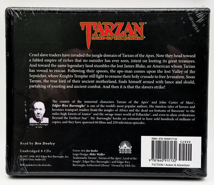 Tarzan: Herr des Dschungels Hörbuch-CD von Edgar Rice Burroughs (Neu, 2021, 8 CDs, Oasis Audio)