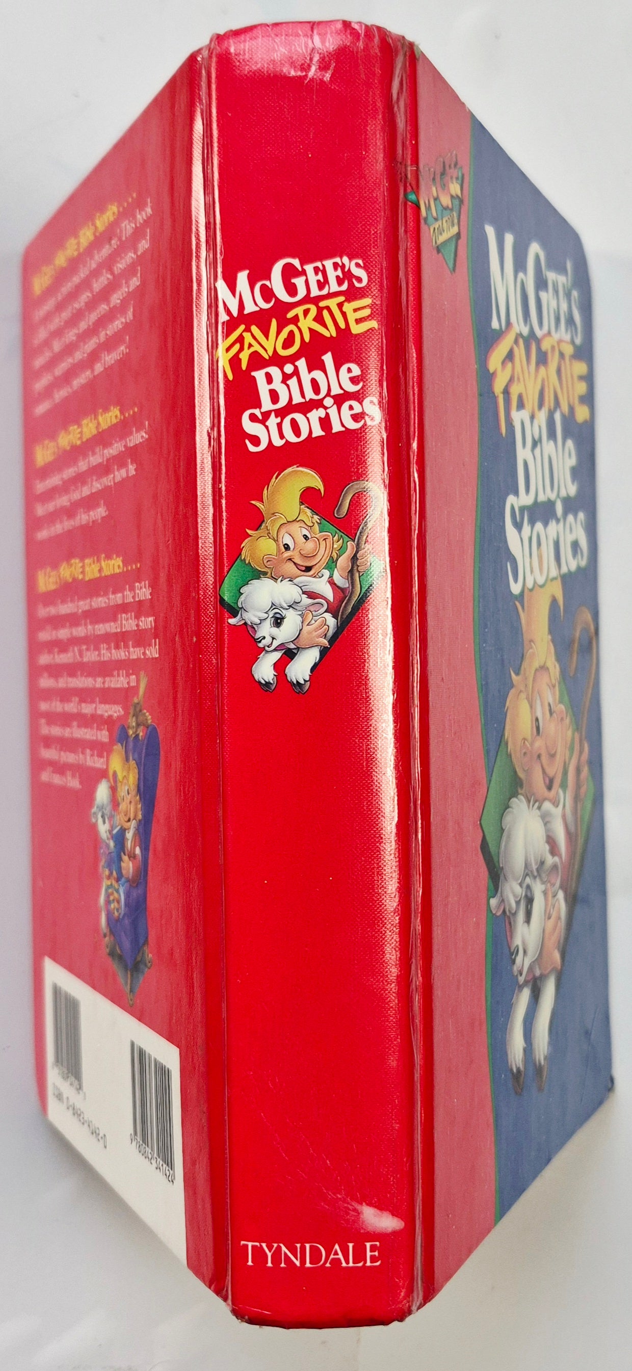 McGee and Me: McGee's Favorite Bible Stories by Kenneth N. Taylor; Richard Hook (Good, 1992, HC, 640 pages, Tyndale House)