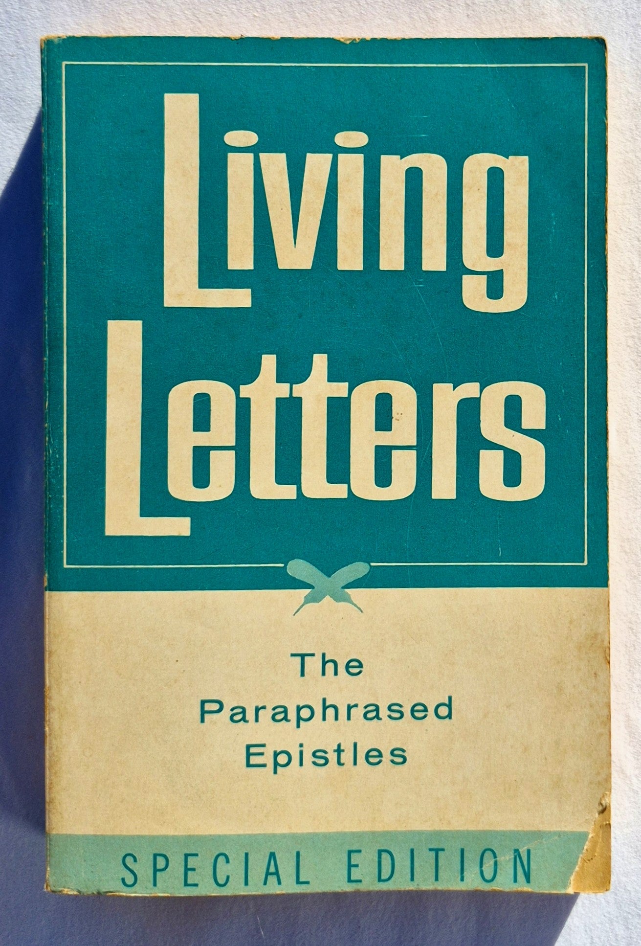 Living Letters: The Paraphrased Epistles Special Editon von Kenneth N. Taylor (Gut, 1963, TB, The Billy Graham Evangelistic Association)