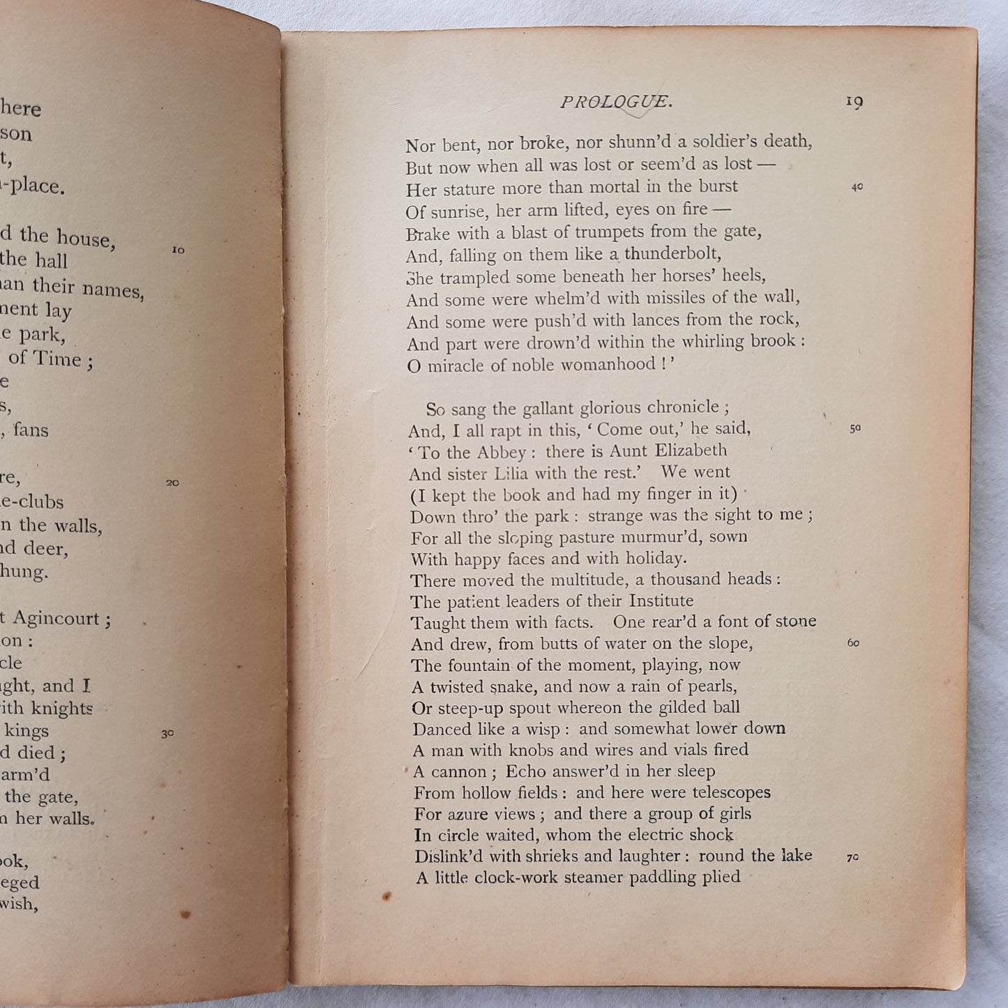 Riverside Literature Series: The Princess by Lord Alfred Tennyson (Good, 1897, Pbk, 188 pages, Houghton Mifflin and Company)