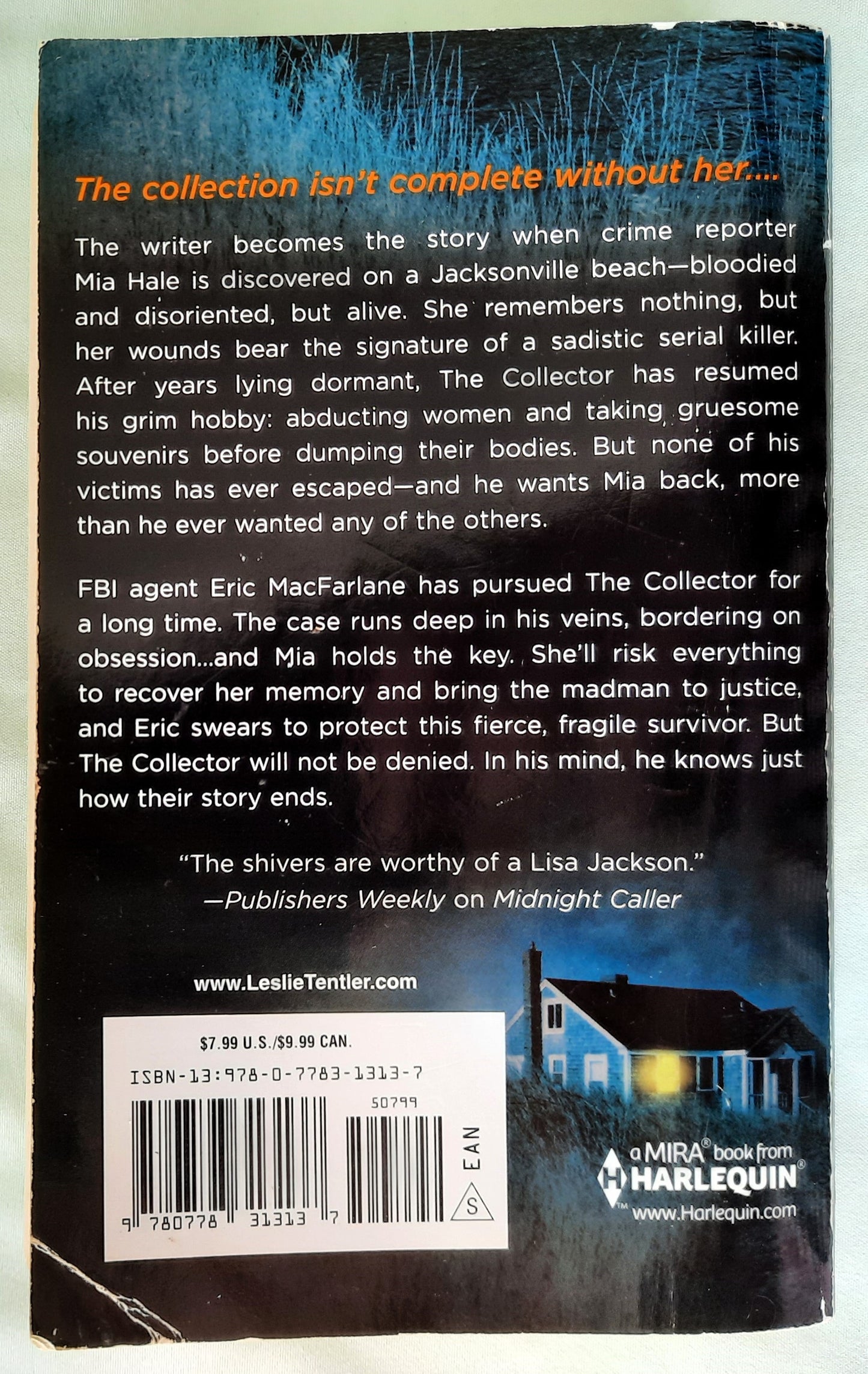 Edge of Midnight by Leslie Tentler (Chasing Evil #3, Good, 2012, Pbk, 424 pages, Harlequin)