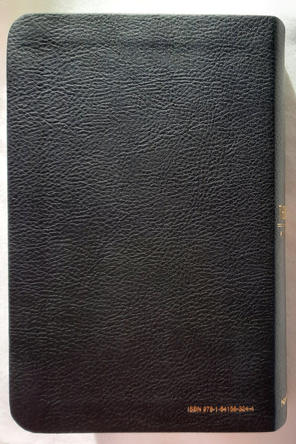 The Message Compact Bible (New, 2021, Black Leather-look, 1536 pages, NavPress)
