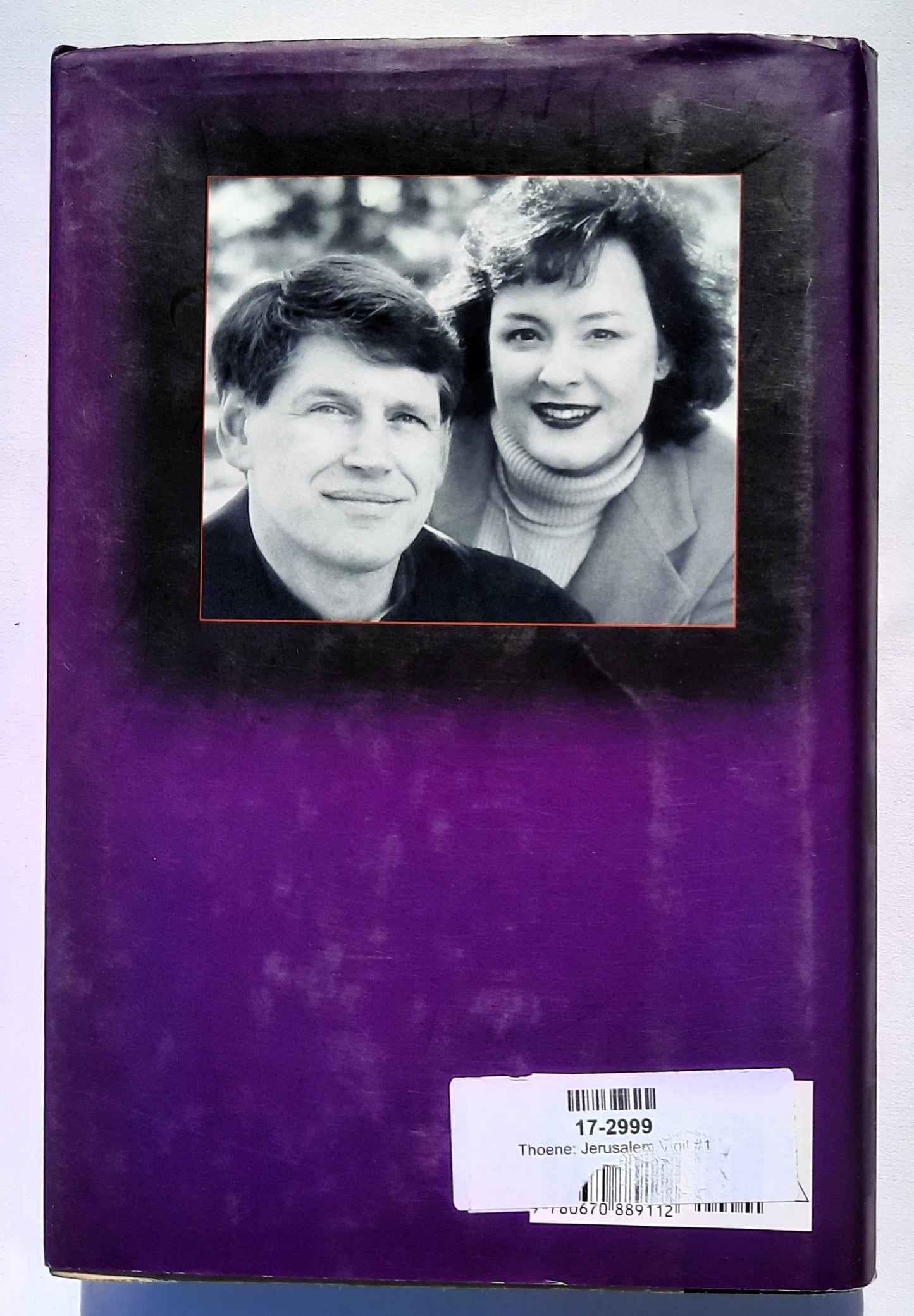 Jerusalem Vigil #1 by Bodie & Brock Thoene (The Zion Legacy, Very Good, 2000, HC, 322 pages, Viking)