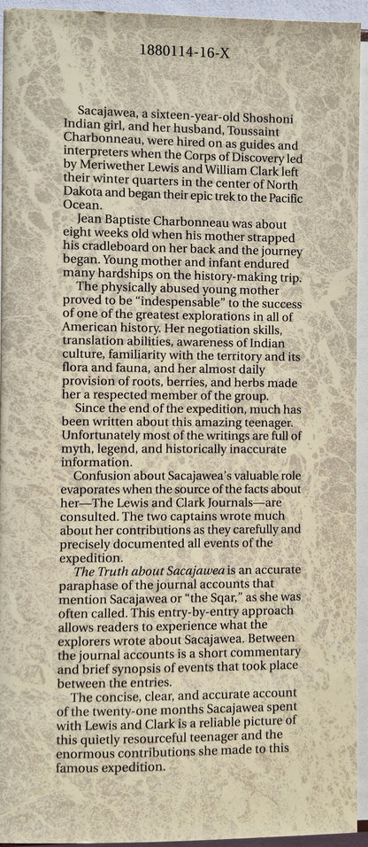 The Truth About Sacajawea von Kenneth Thomasma; Agnes Talbot (Sehr gut, 2010, gebunden, 96 Seiten, Grandview Publishing Co.)