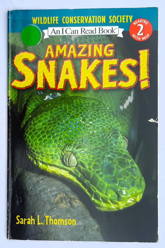 Wildlife Conservation Society: Amazing Snakes! by Sarah L. Thomson (Very good, 2007, Pbk, 32 pages, HarperCollins)