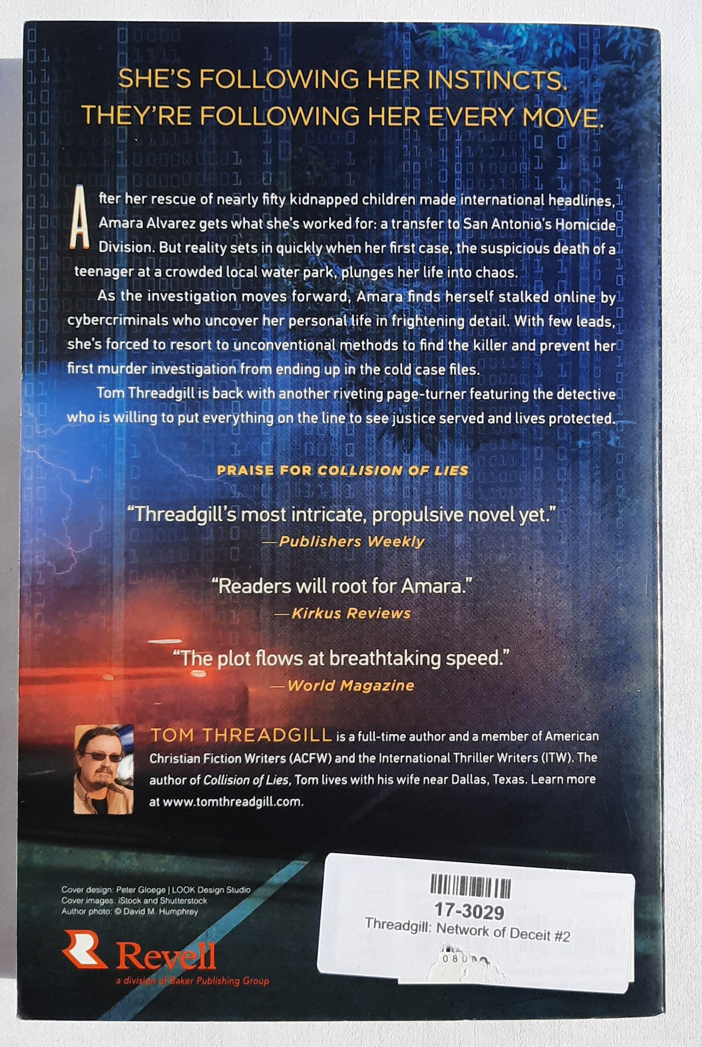 Network of Deceit #2 by Tom Threadgill (Amara Alvarez, New, 2021, Pbk, 384 pages, Revell)