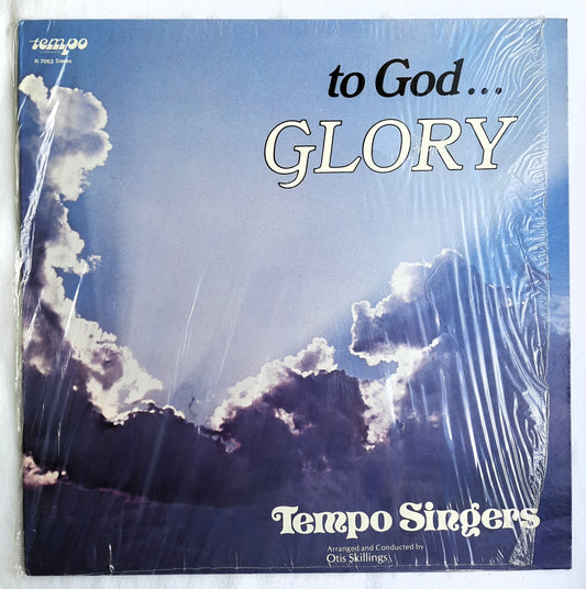 Tempo Singers of Kansas City to God...Glory Vinyl Record Album (Full-Length LP, Very Good, R-7063)