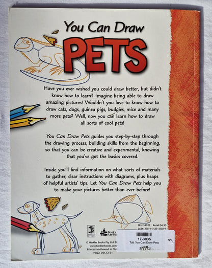 You Can Draw Pets von Damien Toll (Sehr gut, Taschenbuch, 2005, Hinkler Books)