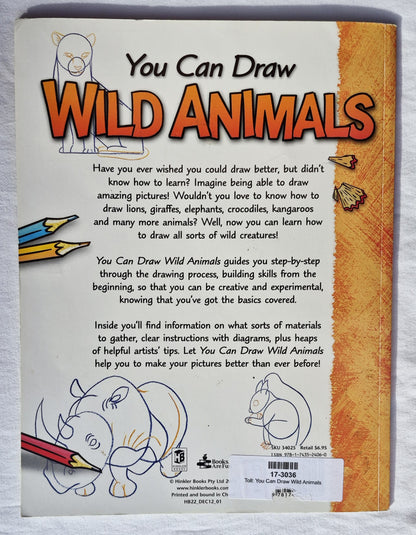 Du kannst wilde Tiere zeichnen von Damien Toll (Sehr gut, Taschenbuch, 2005, Hinkler Books)