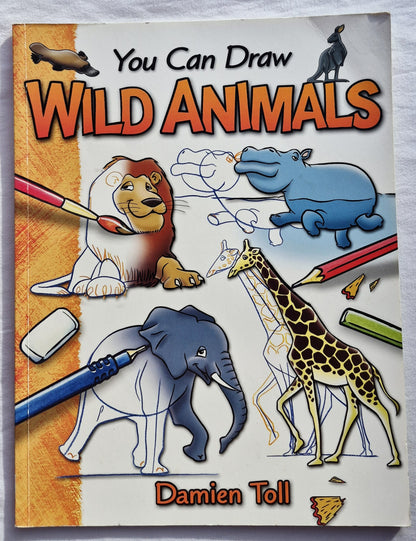 Du kannst wilde Tiere zeichnen von Damien Toll (Sehr gut, Taschenbuch, 2005, Hinkler Books)
