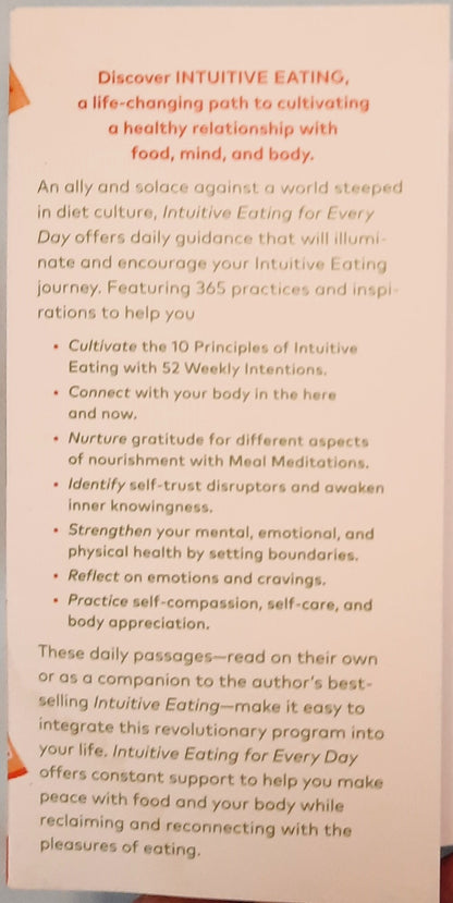 Intuitive Eating for Every Day by Evelyn Tribole (Very good, 2021, Pbk, 352 pages, Chronicle Prism)