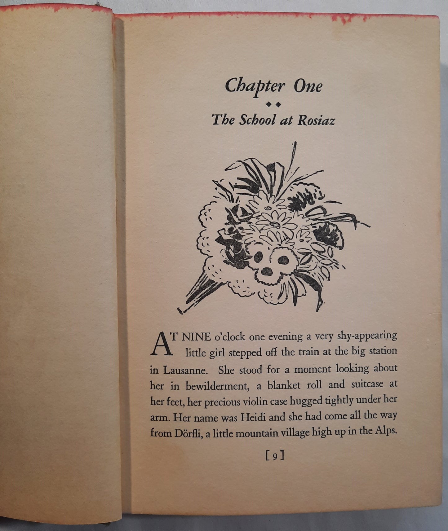 Heidi wächst heran von Charles Tritten (Gut, 1938, HC, 212 Seiten, Grosset & Dunlap)