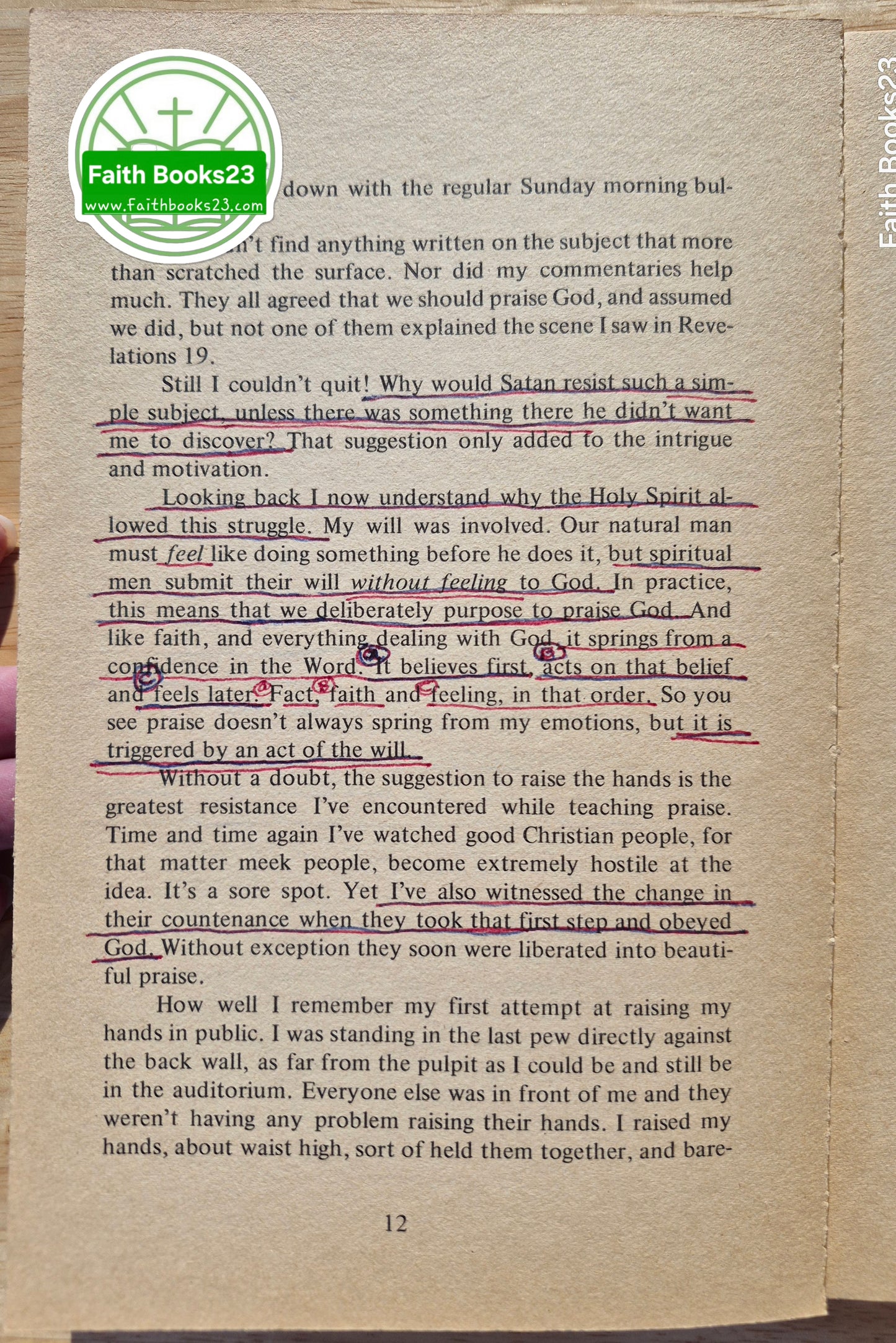 Lobt Gott: Glaube in Aktion! von Charles Trombley (Gut, 1978, Pbk, 123 Seiten, Fountain Press)