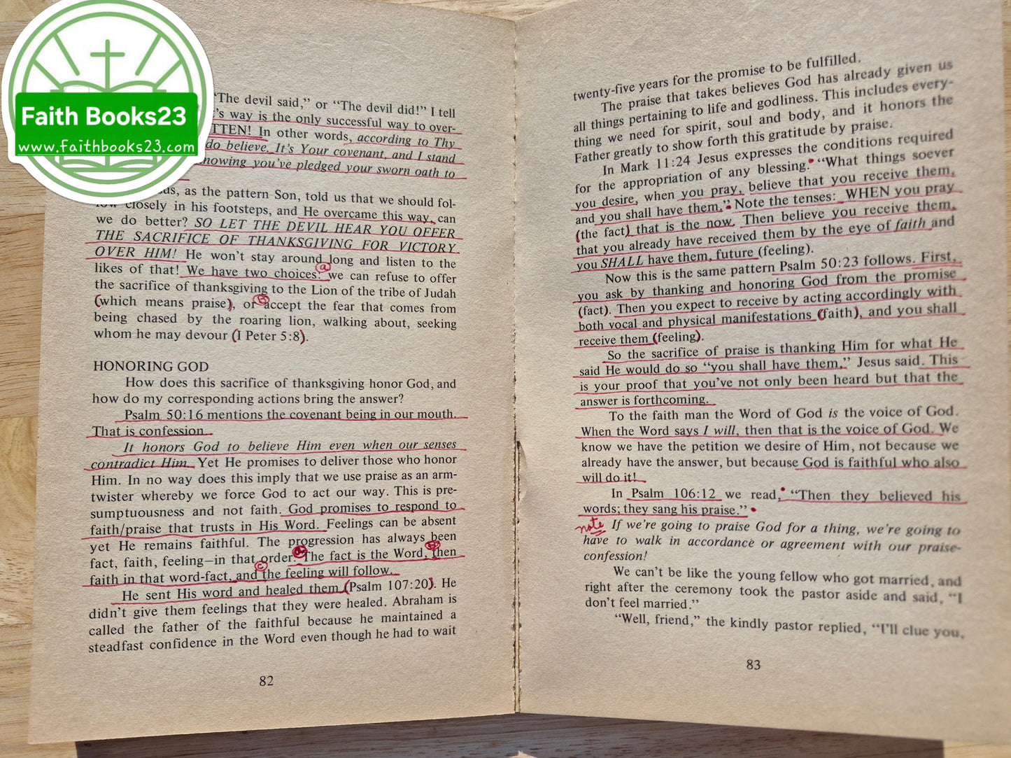 Lobt Gott: Glaube in Aktion! von Charles Trombley (Gut, 1978, Pbk, 123 Seiten, Fountain Press)