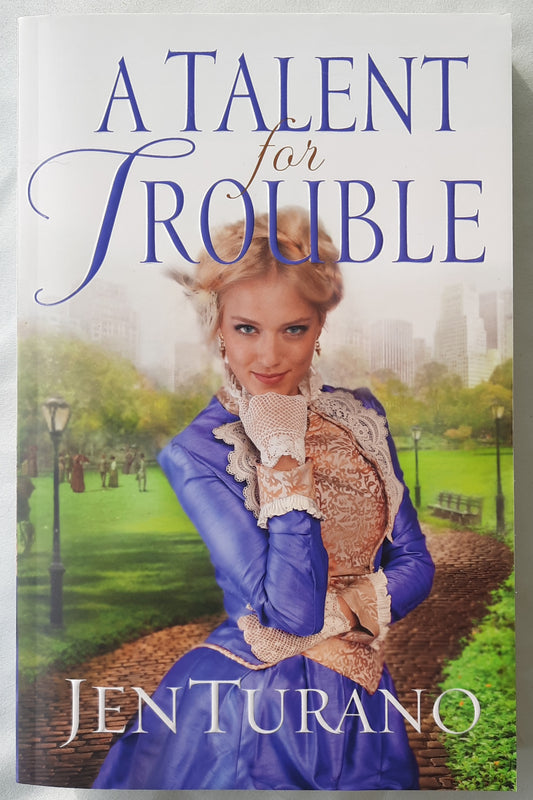 A Talent for Trouble by Jen Turano (Ladies of Distinction #3, Very good, 2013, Pbk, 346 pages, Bethany House)