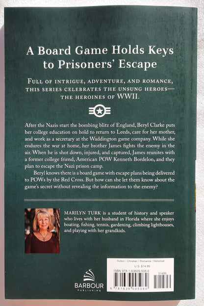 The Escape Game by Marilyn Turk (Heroines of WWII, New, 2023, Pbk, 255 pages, Barbour)
