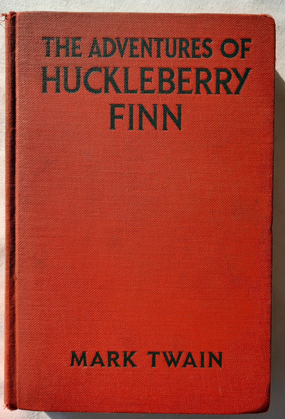 The Adventures of Huckleberry Finn by Mark Twain (Very good, 1918, HC, 405 pages, Grosset & Dunlap)