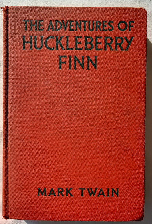 The Adventures of Huckleberry Finn by Mark Twain (Very good, 1918, HC, 405 pages, Grosset & Dunlap)