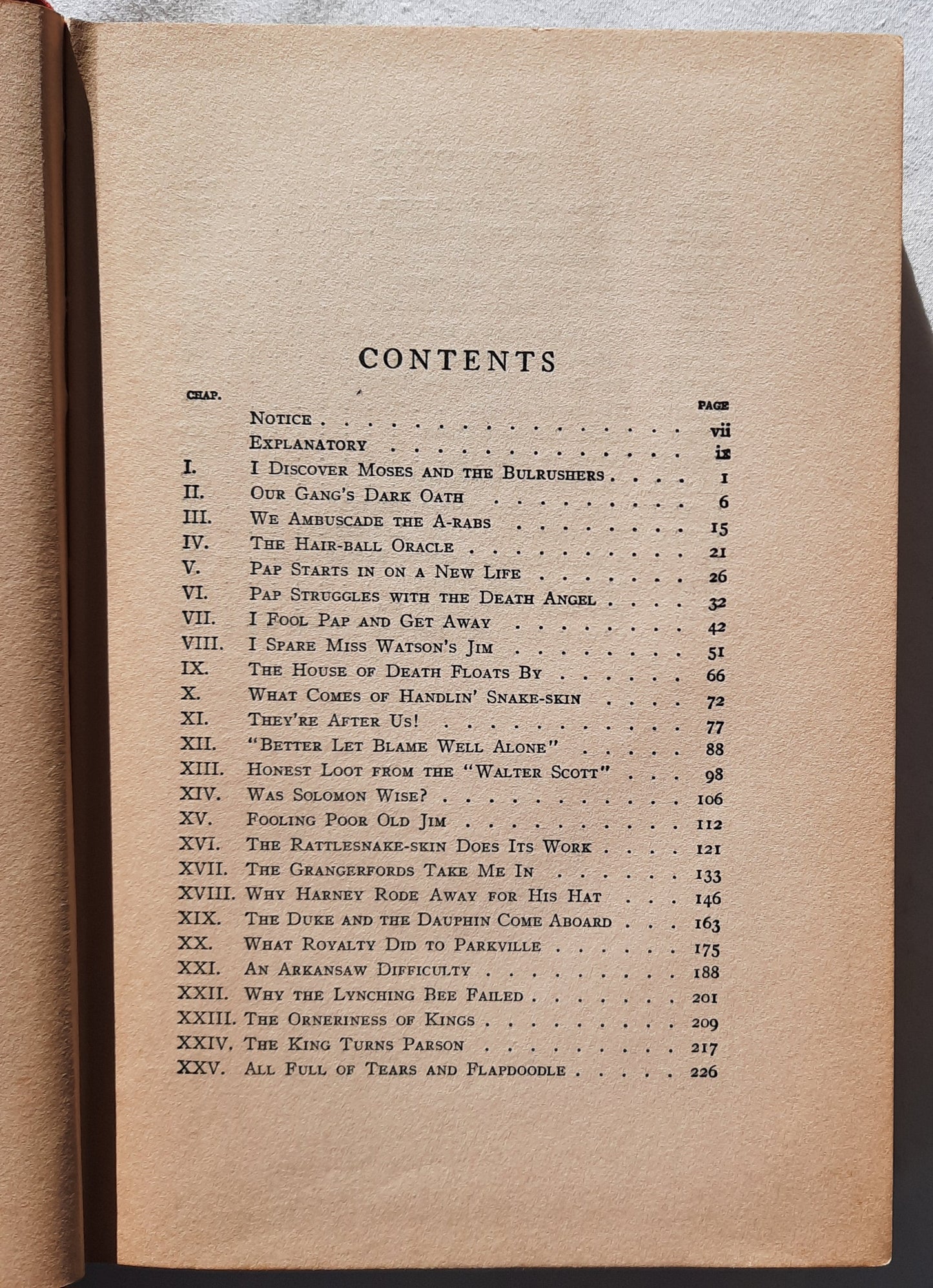 The Adventures of Huckleberry Finn by Mark Twain (Very good, 1918, HC, 405 pages, Grosset & Dunlap)