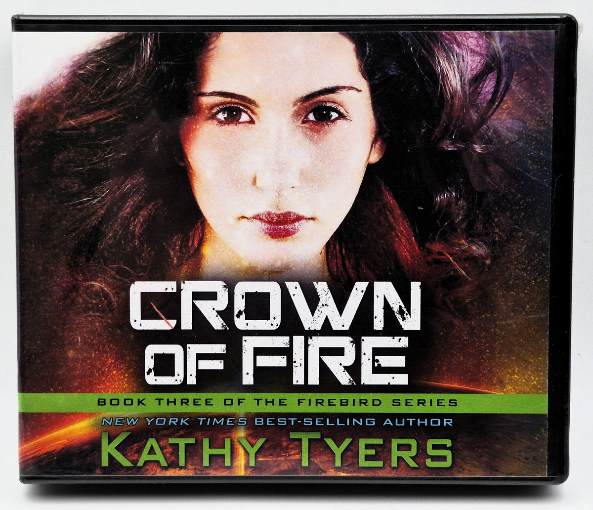 Crown of Fire #3 by Kathy Tyers; read by Natasha Soudek (Firebird series, Unabridged, 11 CD Audiobook, New, 2021, Oasis Audio)