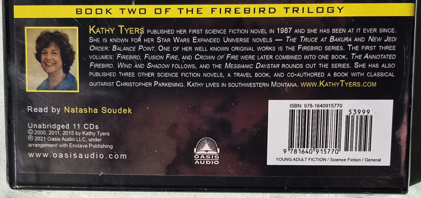 Fusion Fire #2 von Kathy Tyers (Firebird-Reihe, Hörbuch, Neu, 2021, Oasis Audio)