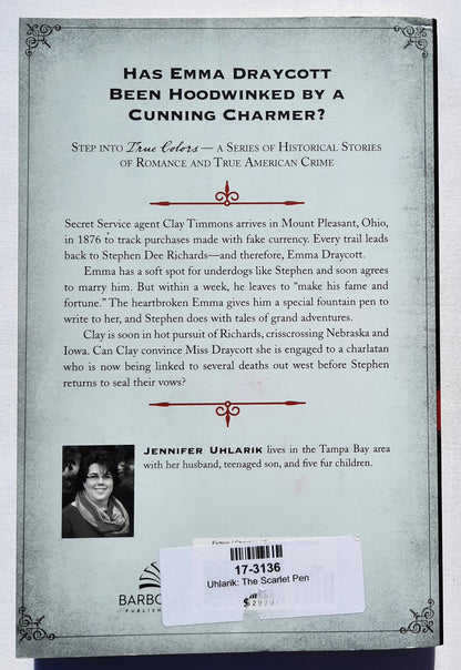 The Scarlet Pen von Jennifer Uhlarik (True Colors, Neu, 2021, Tb, 254 Seiten, Barbour)