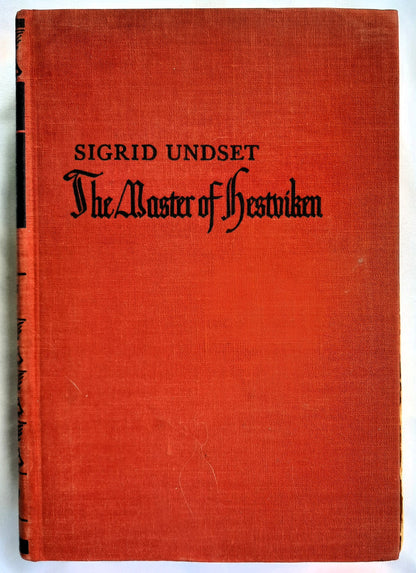 The Master of Hestviken by Sigrid Undset (Very Good, 1962, HC, 994 pages, Alfred A. Knopf)