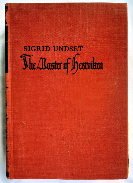 The Master of Hestviken by Sigrid Undset (Very Good, 1962, HC, 994 pages, Alfred A. Knopf)