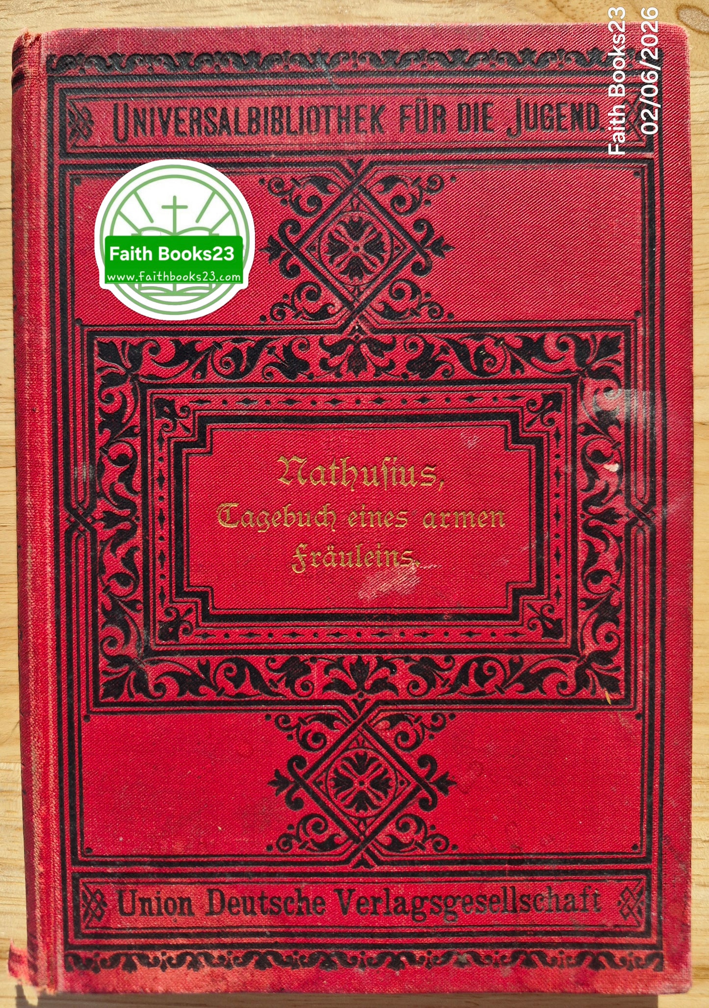 Universalbibliothek für Die Jugend: Tagebuch eines armen frauleins by Marie Nathusius (Akzeptabel, 1900, gebunden, Stuttgart)