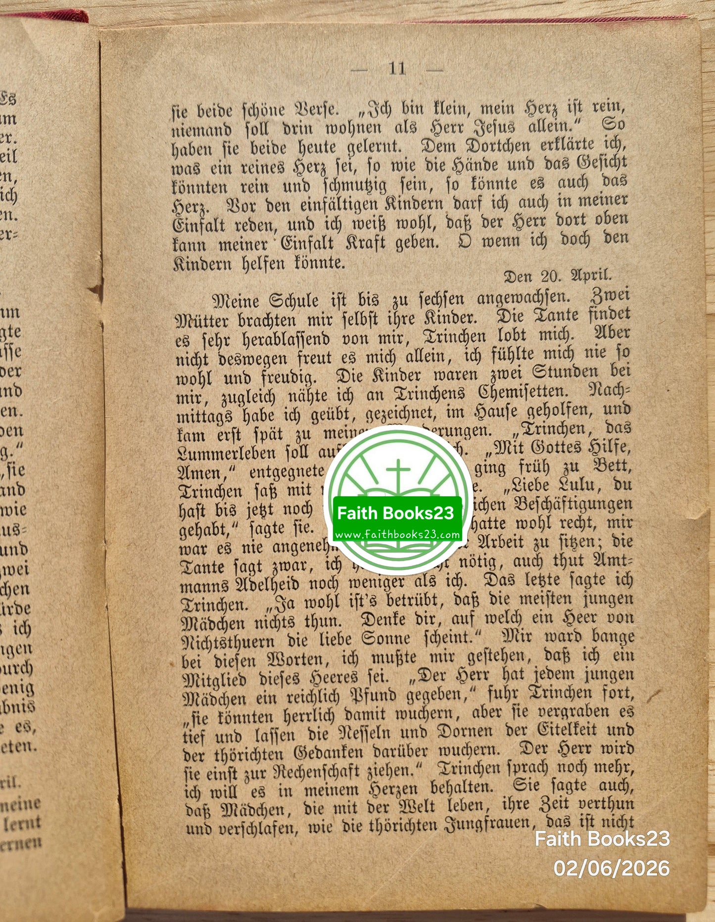 Universalbibliothek für Die Jugend: Tagebuch eines armen frauleins by Marie Nathusius (Akzeptabel, 1900, gebunden, Stuttgart)