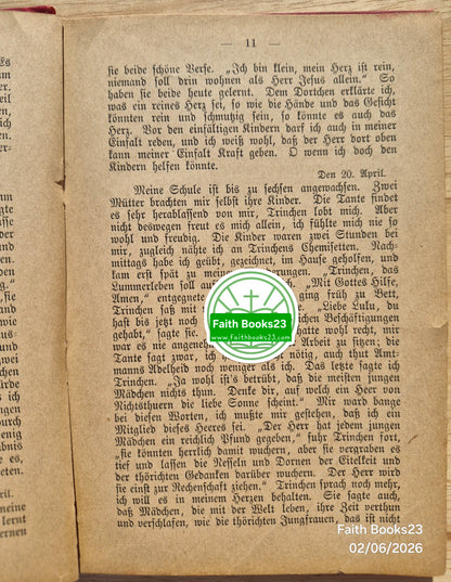 Universalbibliothek für Die Jugend: Tagebuch eines armen frauleins by Marie Nathusius (Akzeptabel, 1900, gebunden, Stuttgart)