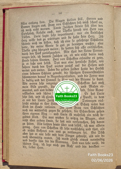 Universalbibliothek für Die Jugend: Tagebuch eines armen frauleins by Marie Nathusius (Akzeptabel, 1900, gebunden, Stuttgart)